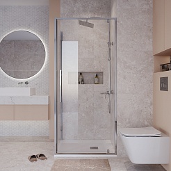 Niagara Душевой уголок Nova 80x90 NG-66-8A-A90-34 – фотография-4